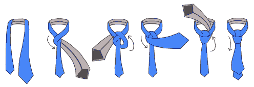 Как завязывать галстук универсальным узлом